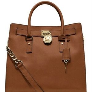 Michael Kors Tan Hamilton Large